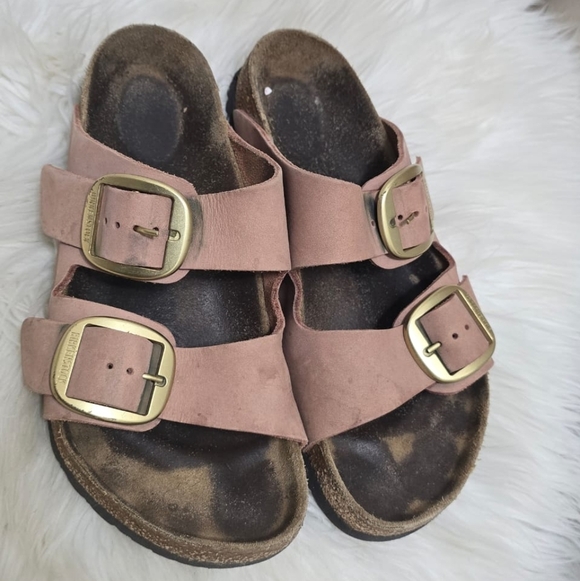 Birkenstock Arizona Big Buckle Slip On Sandals Size 7.5✌️ - Picture 9 of 11